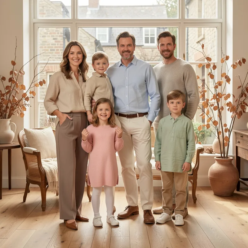 Comment s'habiller pour une photo de famille : guide complet d'une photographe